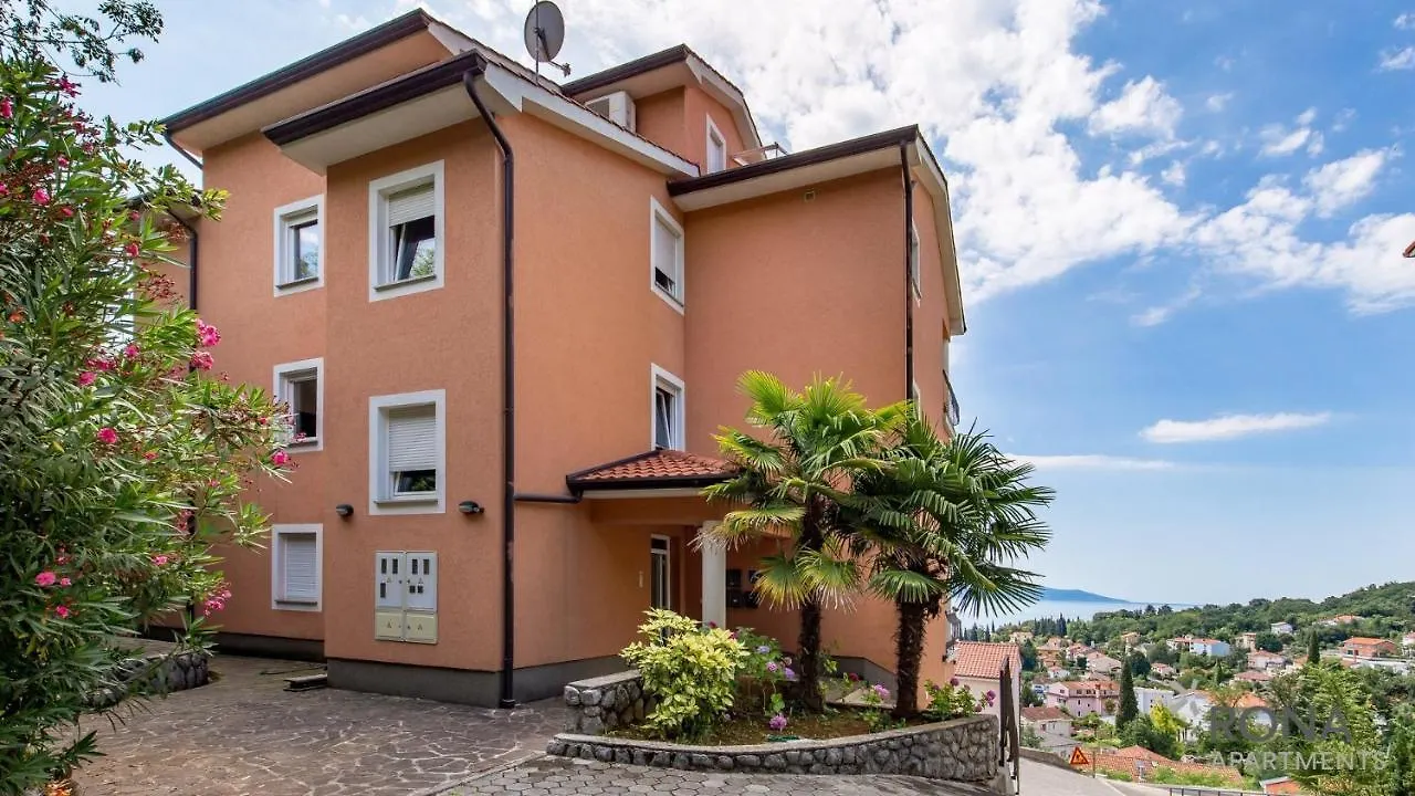 Rona Spacious Apartment With A Panoramic View Ičići